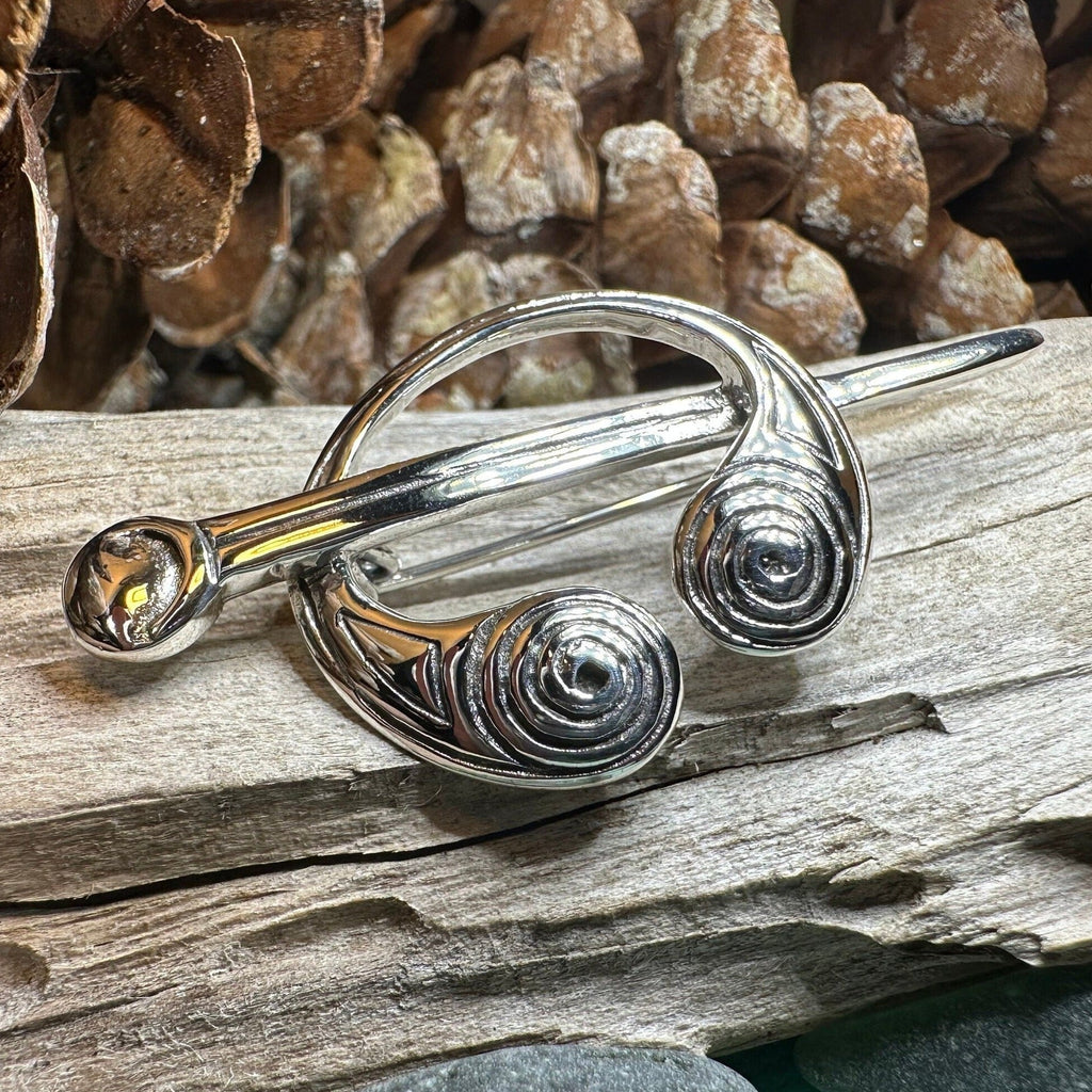 Darini Celtic Spiral Brooch