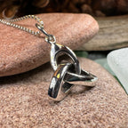 Three Demensional Trinity Knot Necklace