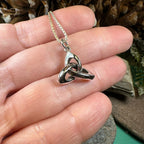Three Demensional Trinity Knot Necklace
