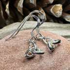 Petite 3-D Trinity Knot Earrings