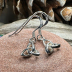 Petite 3-D Trinity Knot Earrings