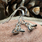 Petite 3-D Trinity Knot Earrings