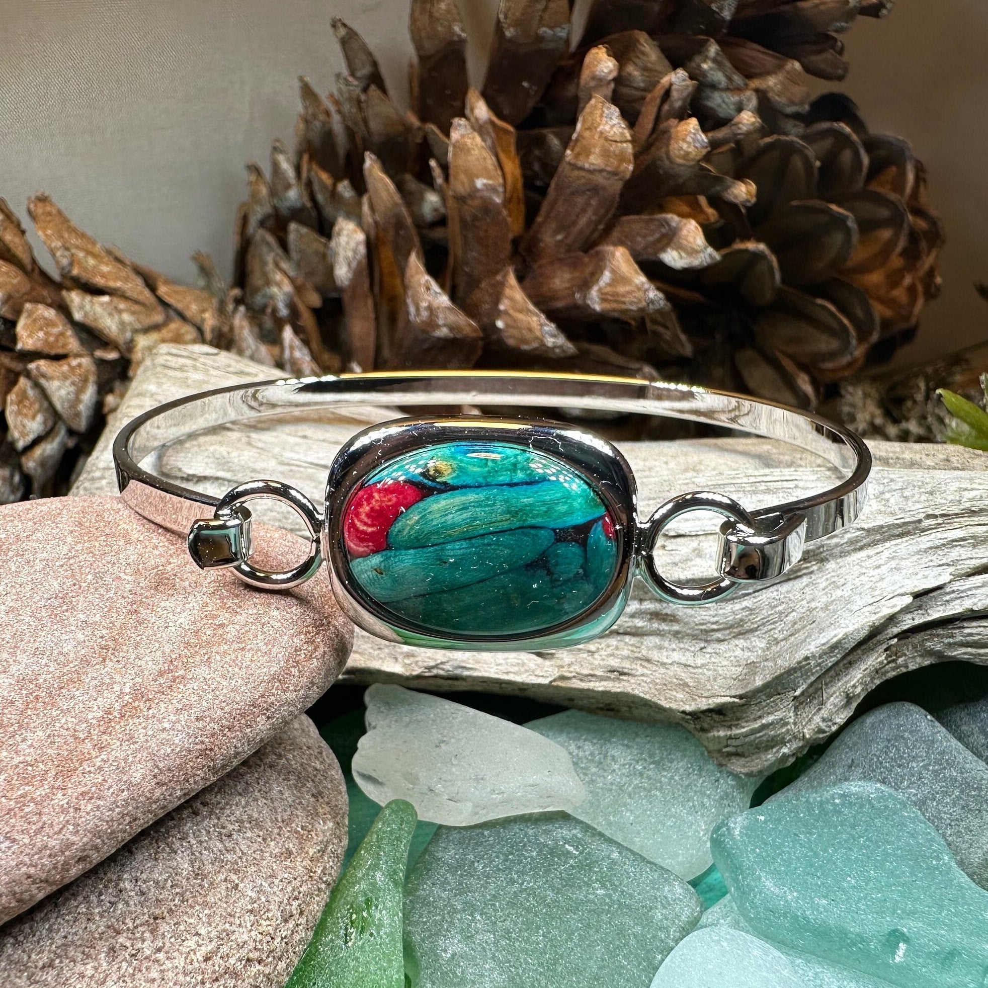 Square Scotland Heathergems Bracelet