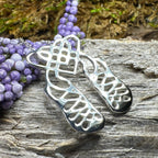Celtic Heart Irish Dance Shoes Necklace