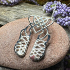 Celtic Heart Irish Dance Shoes Necklace