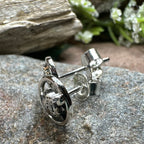 Scruffy Coo Highland Cow Post Earrings