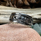 Celtic Claddagh Band Ring