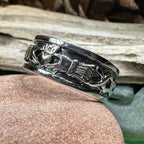 Celtic Claddagh Band Ring
