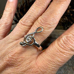 Bach Music Note Ring