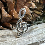 Bach Music Note Ring