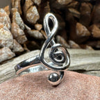 Bach Music Note Ring