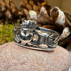 Eternally Celtic Claddagh Band Ring