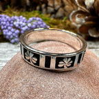 Shamrock Band Ring