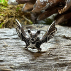 Gothic Realistic Bat Ring