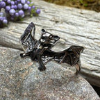 Gothic Realistic Bat Ring
