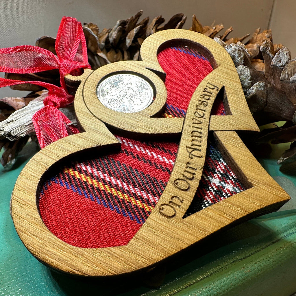 Scottish Anniversary Lucky Sixpence Gift