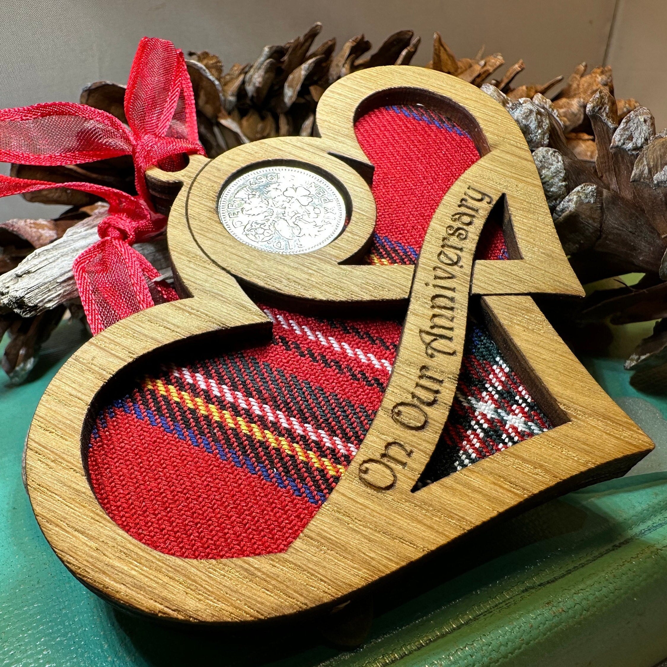Scottish Anniversary Lucky Sixpence Gift