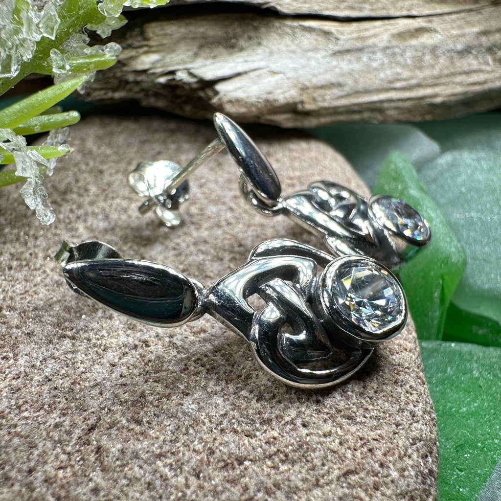 Kellei Celtic Knot Post Earrings