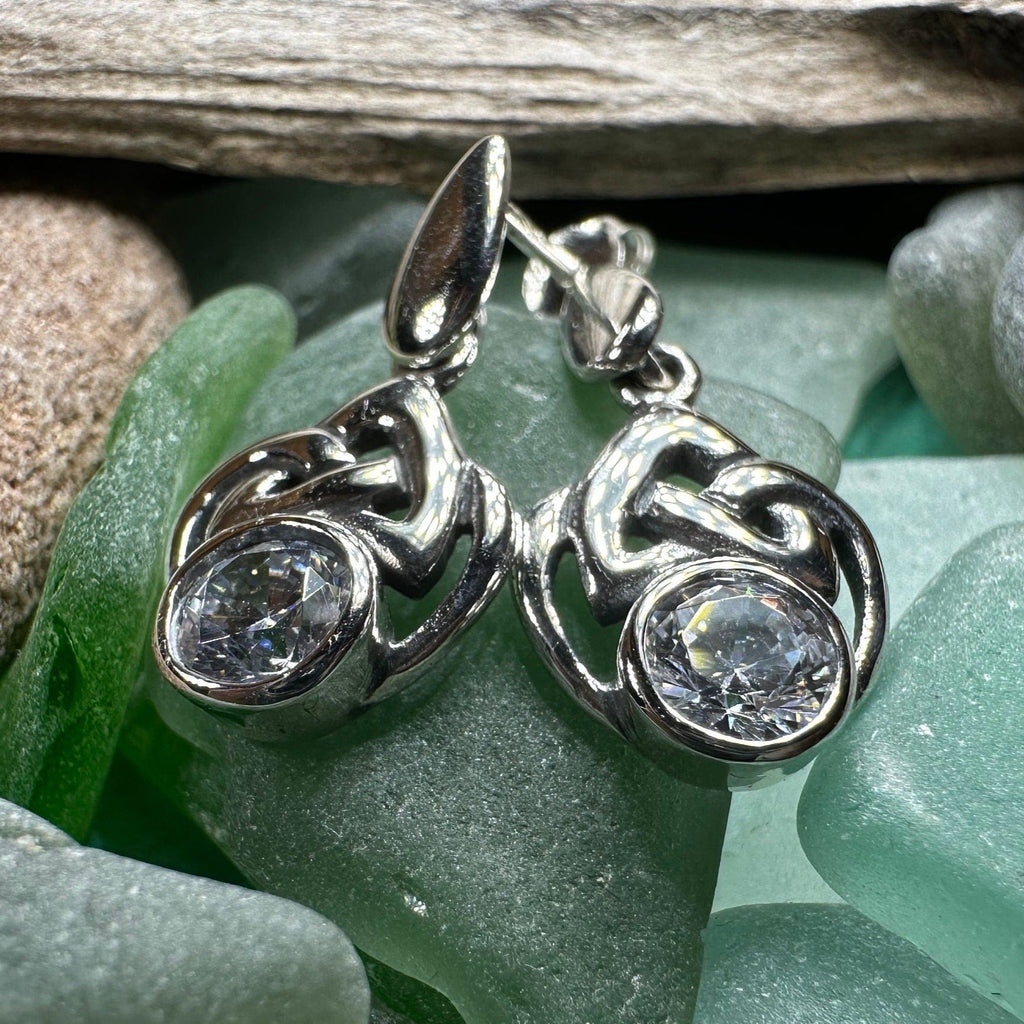 Kellei Celtic Knot Post Earrings
