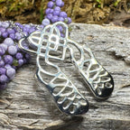 Celtic Heart Irish Dance Shoes Necklace