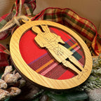 Tartan Bagpiper Ornament