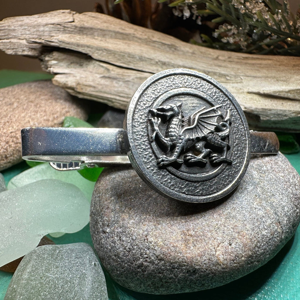 Welsh Dragon Tie Bar
