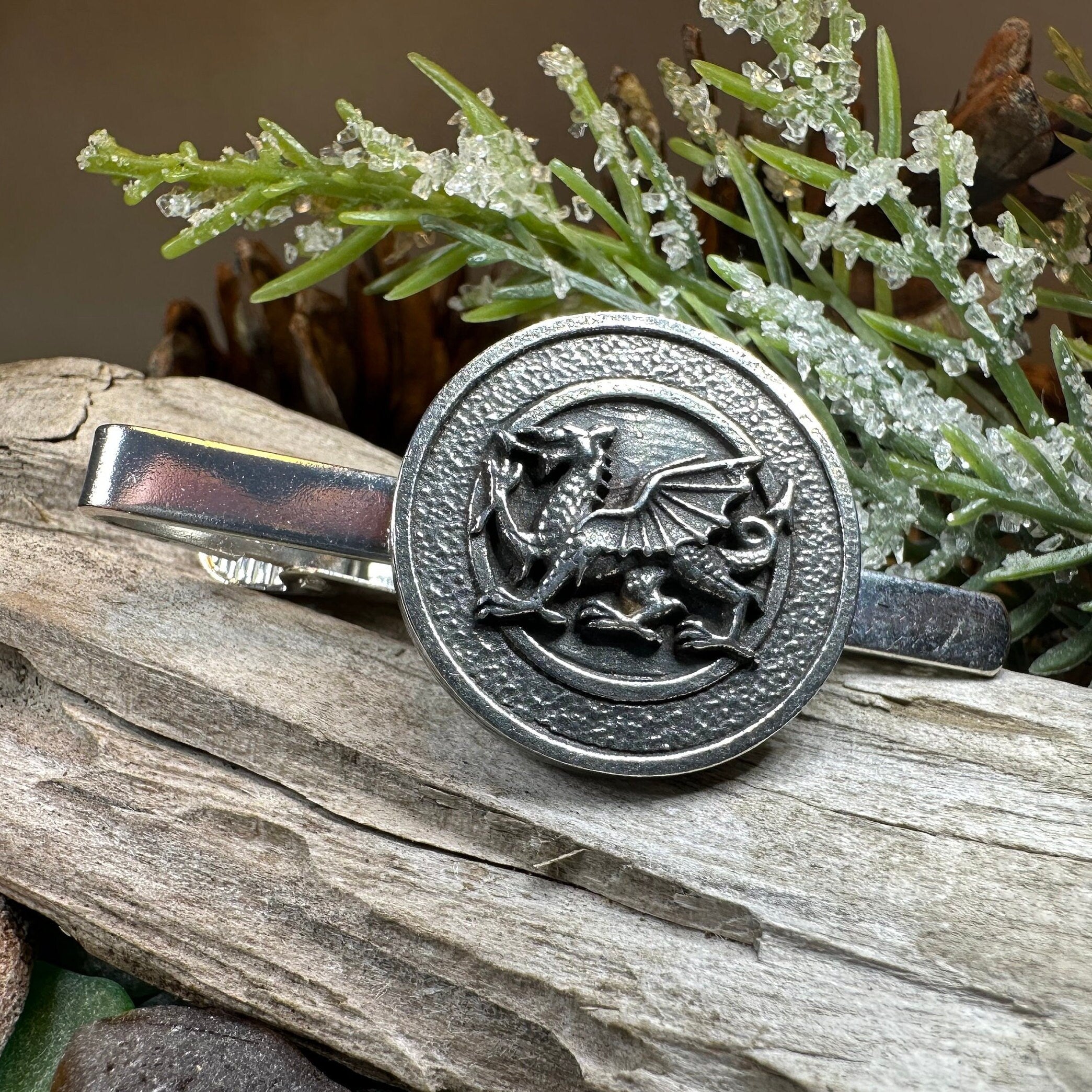 Welsh Dragon Tie Bar