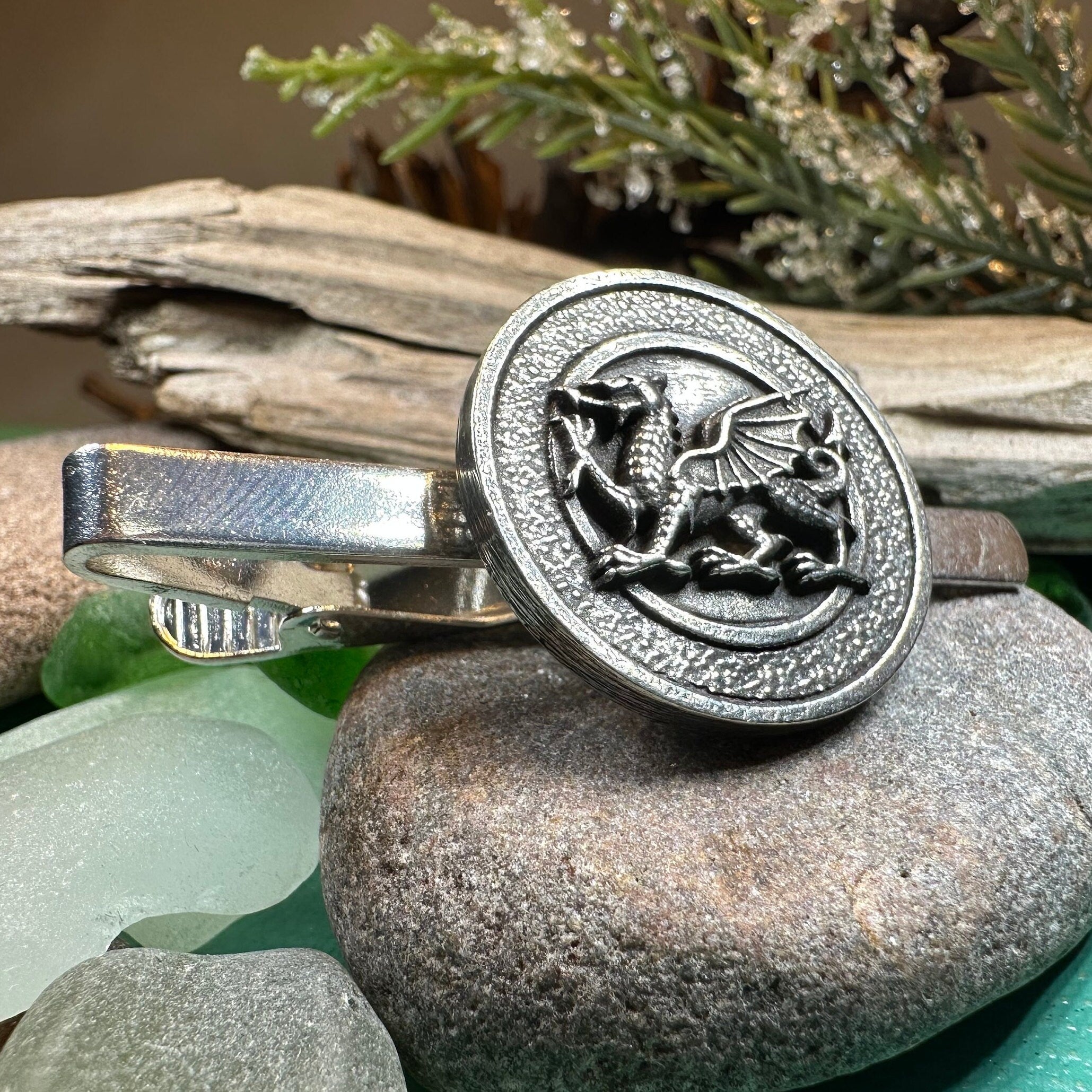 Welsh Dragon Tie Bar