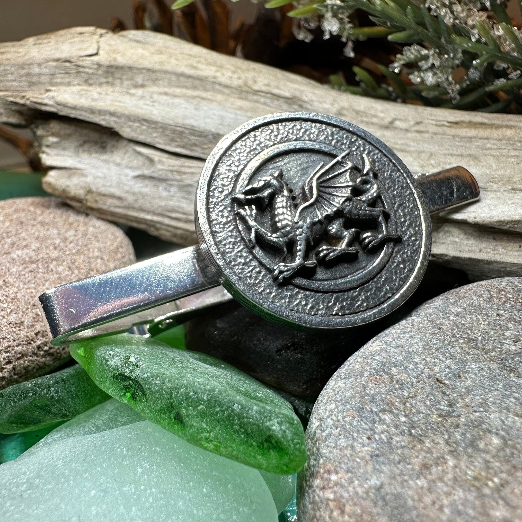 Welsh Dragon Tie Bar