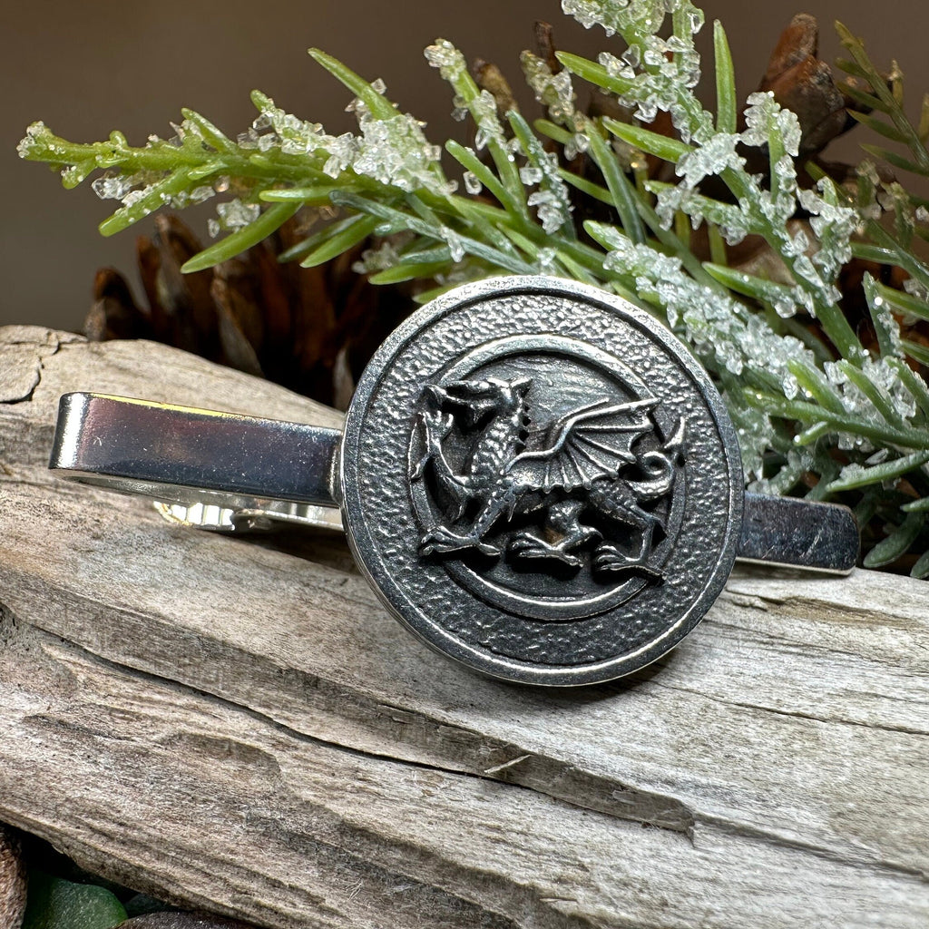 Welsh Dragon Tie Bar
