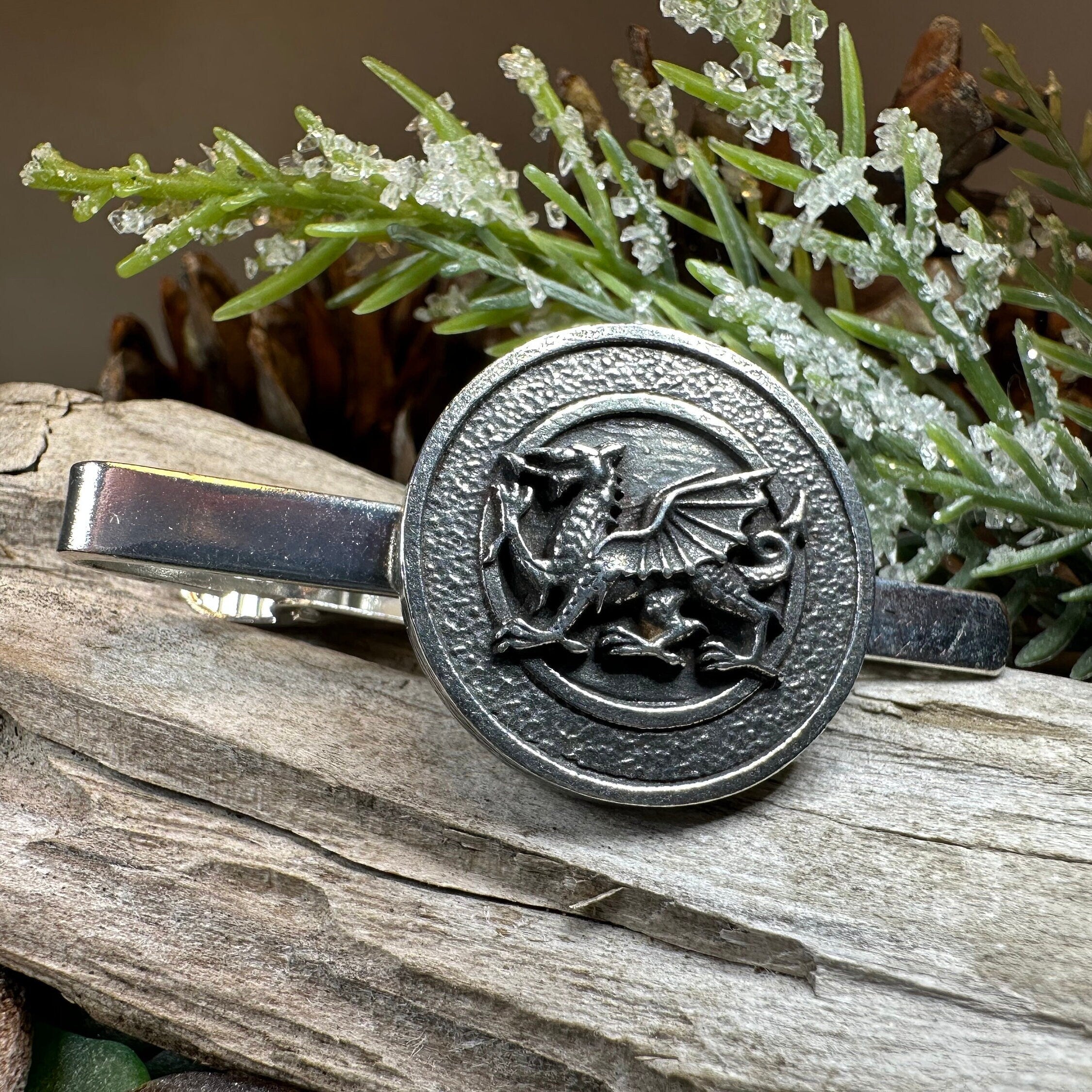 Welsh Dragon Tie Bar