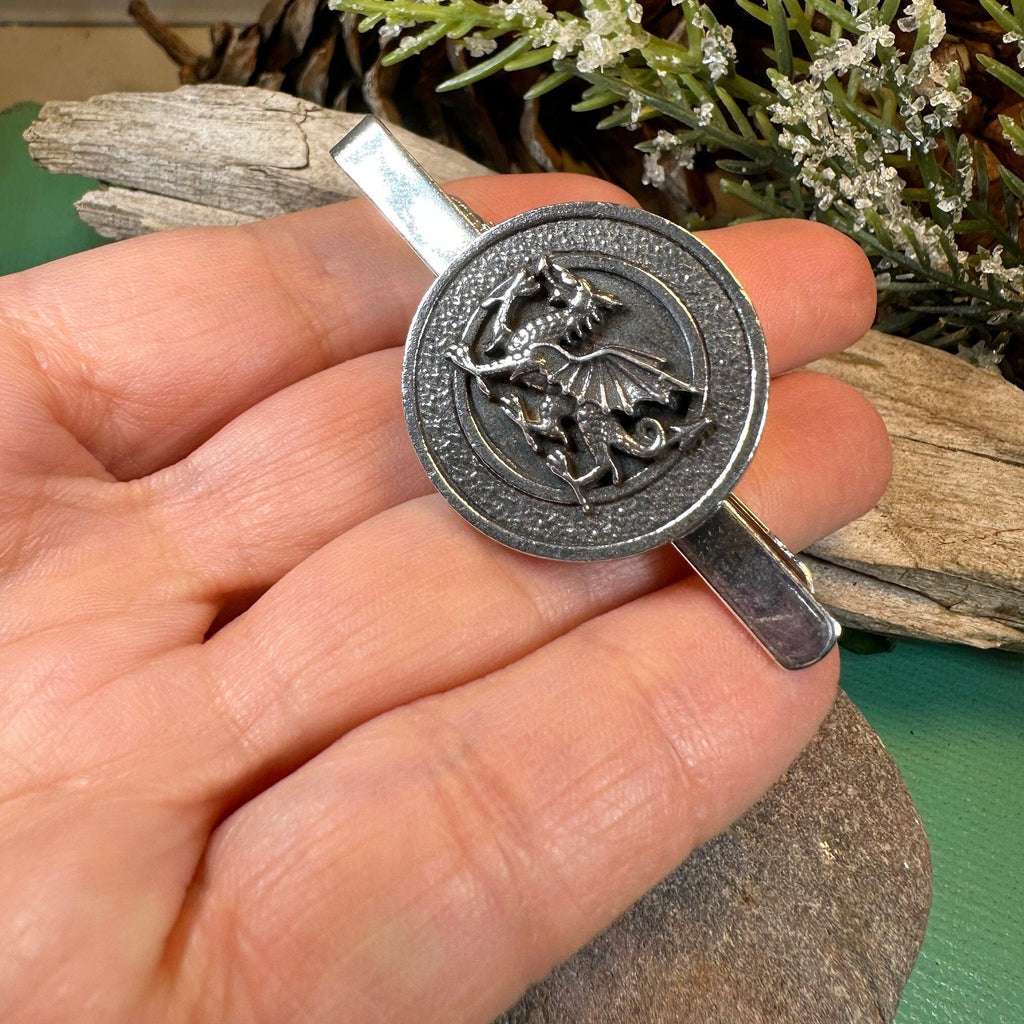 Welsh Dragon Tie Bar