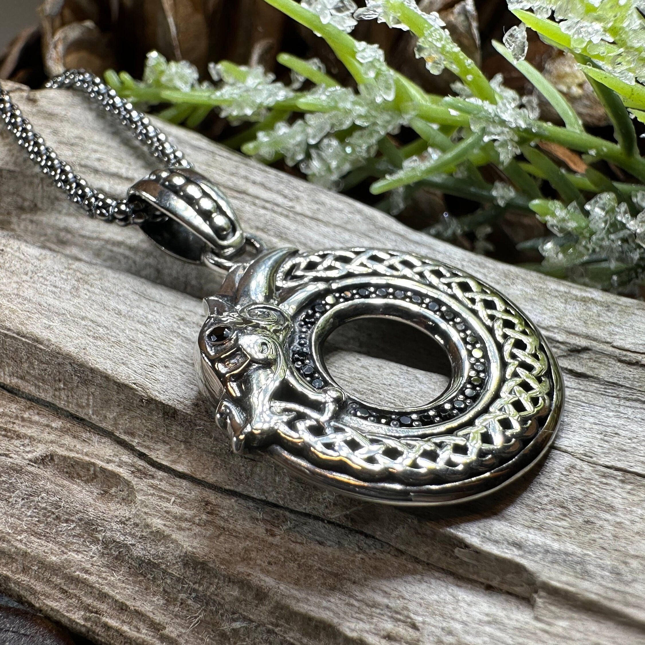 Keith Jack Celtic Dragon Necklace