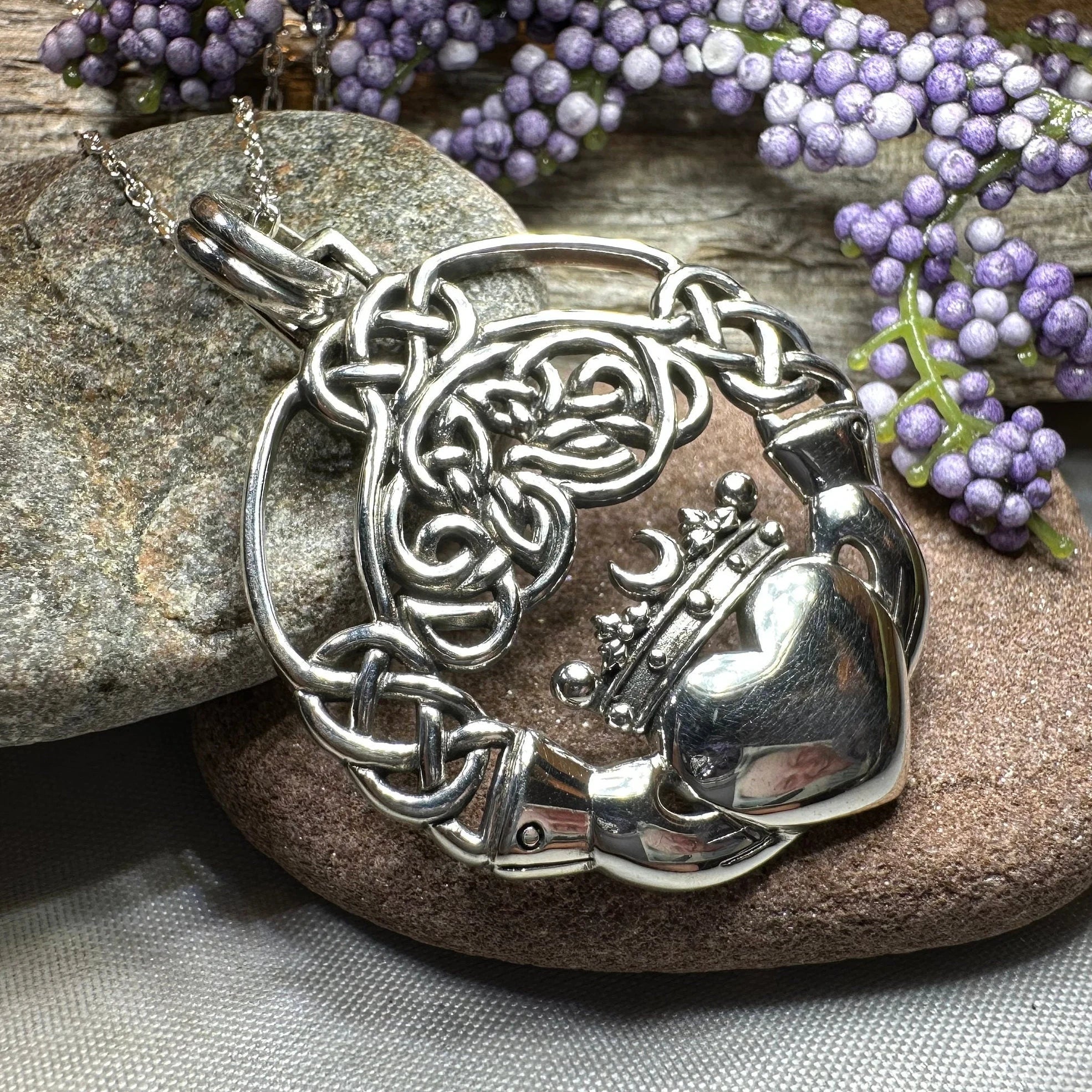 Forever Claddagh Necklace