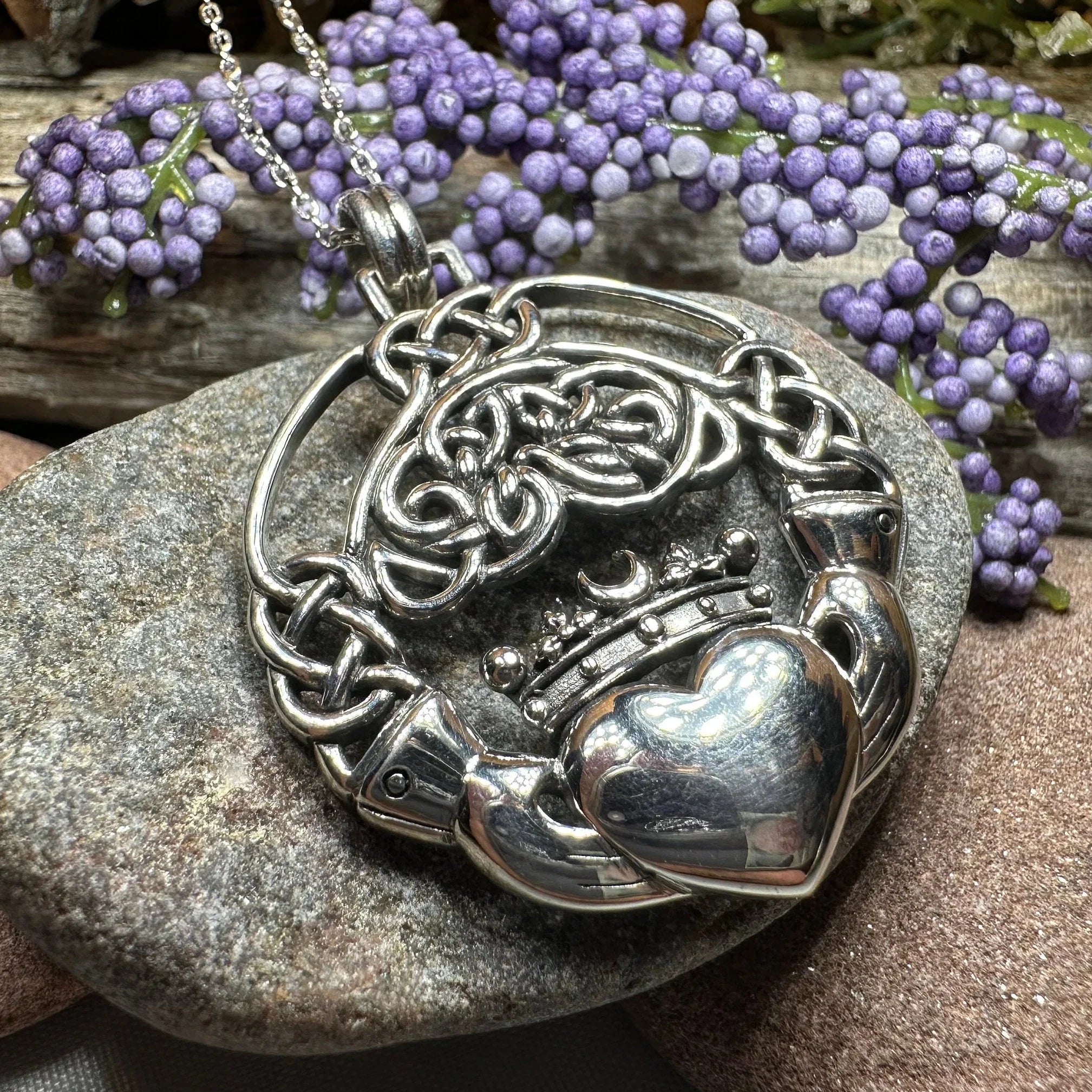 Forever Claddagh Necklace