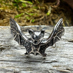 Gothic Realistic Bat Ring