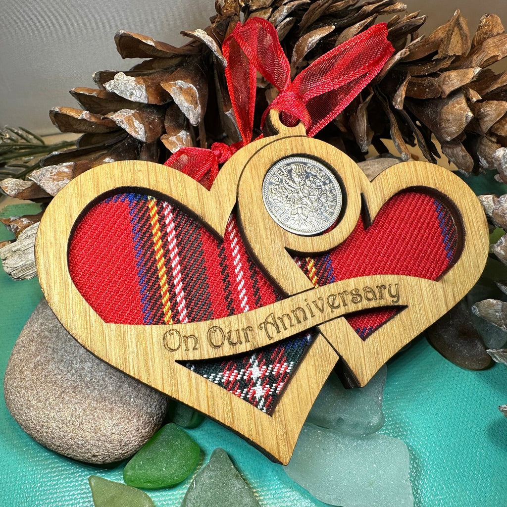 Scottish Anniversary Lucky Sixpence Gift