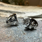 Theater Mask Stud Earrings