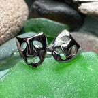 Theater Mask Stud Earrings
