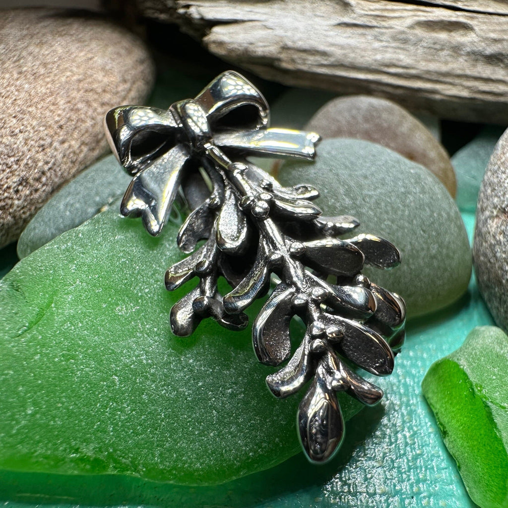 Ancient Celtic Mistletoe Brooch & Pendant