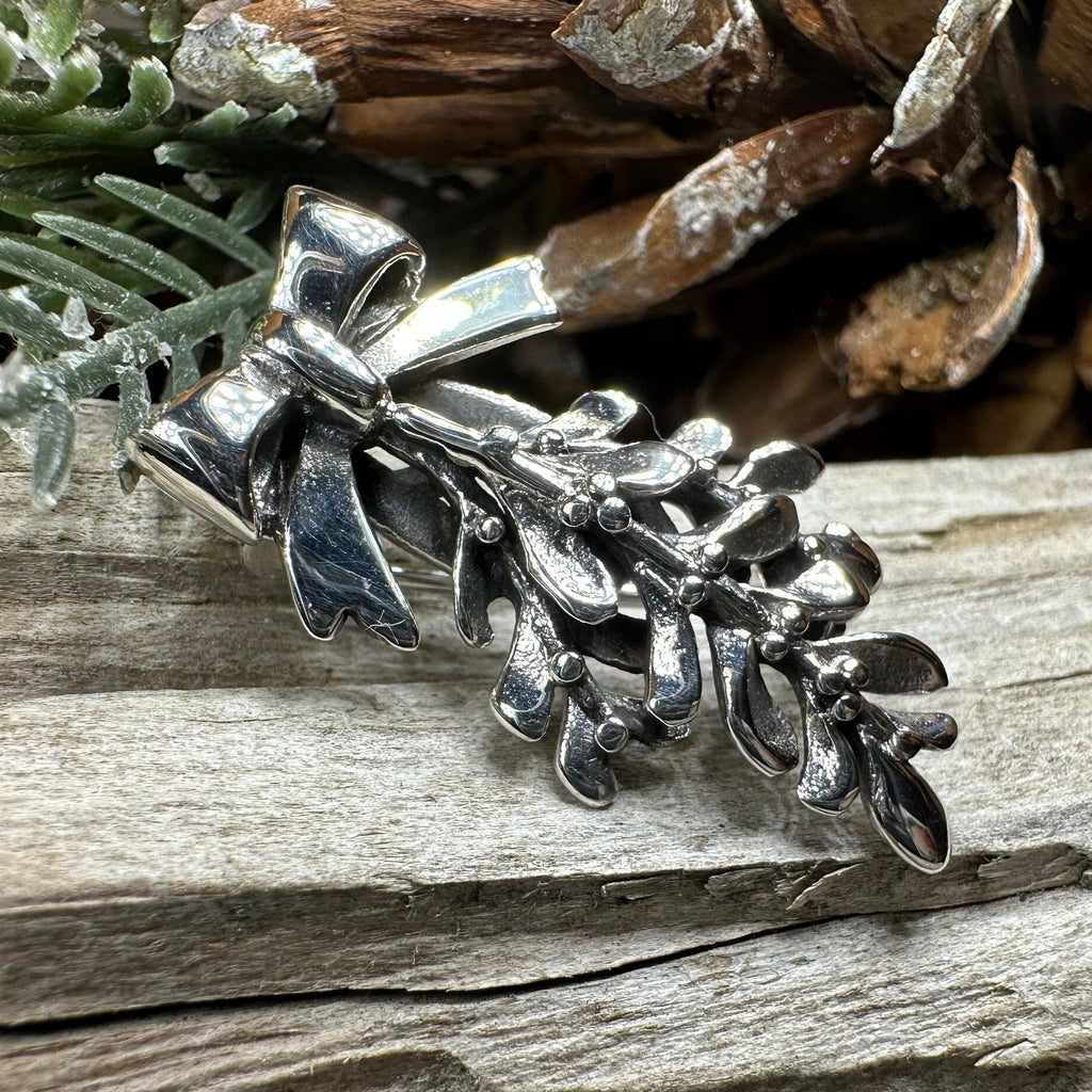 Ancient Celtic Mistletoe Brooch & Pendant