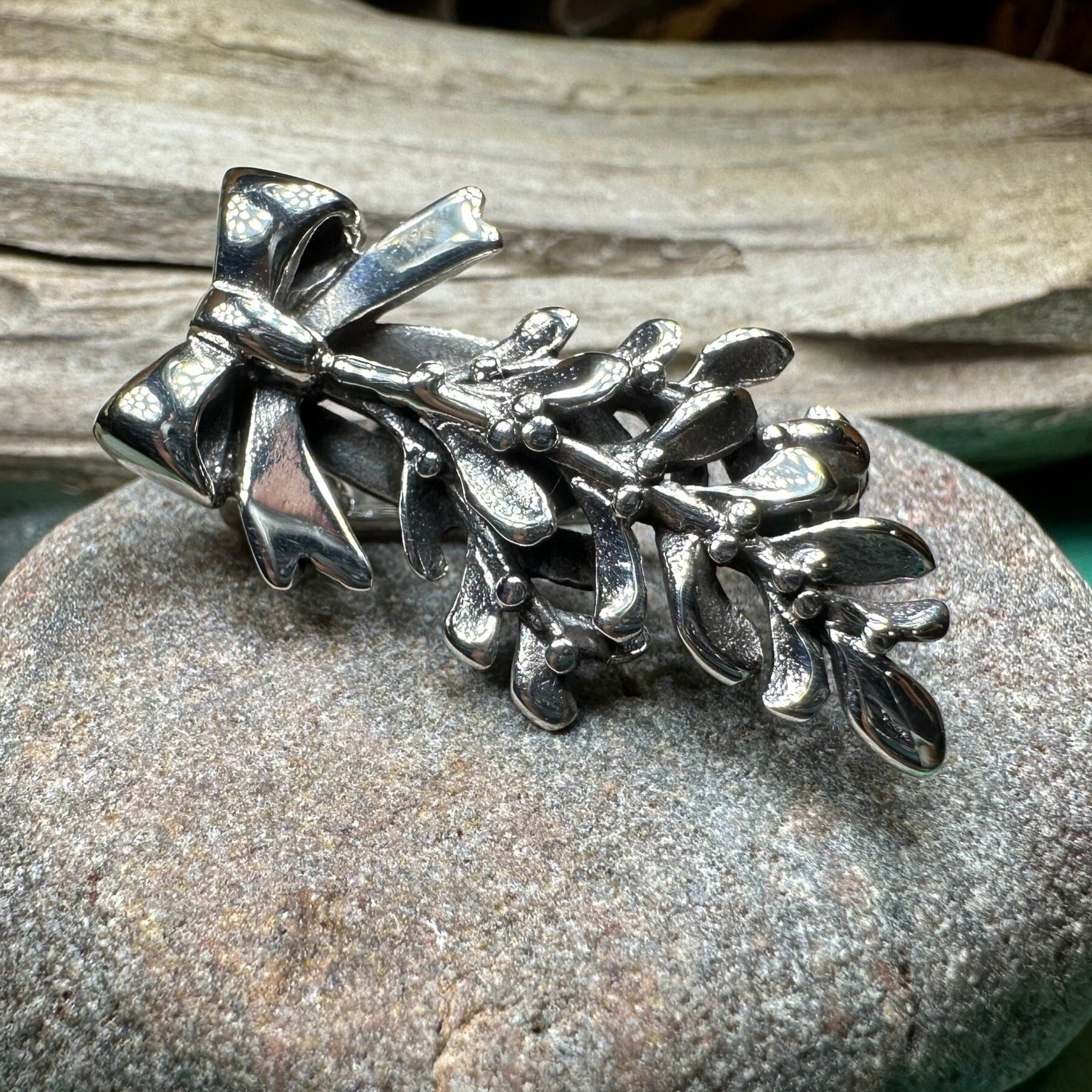 Ancient Celtic Mistletoe Brooch & Pendant