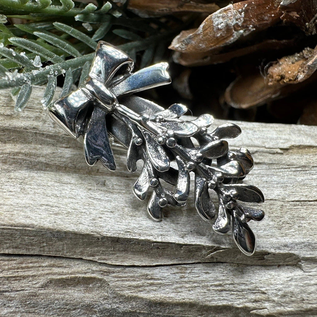 Ancient Celtic Mistletoe Brooch & Pendant