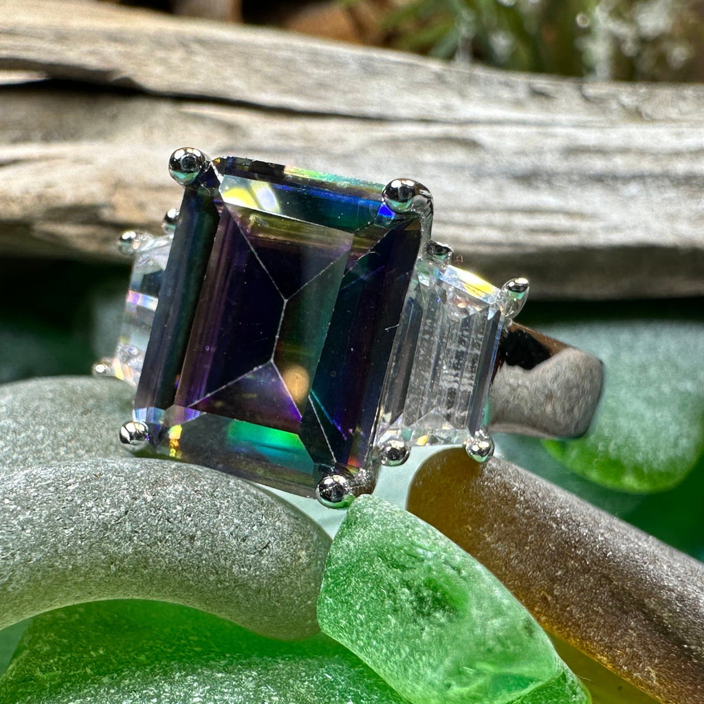 Lysander Mystic Topaz Ring