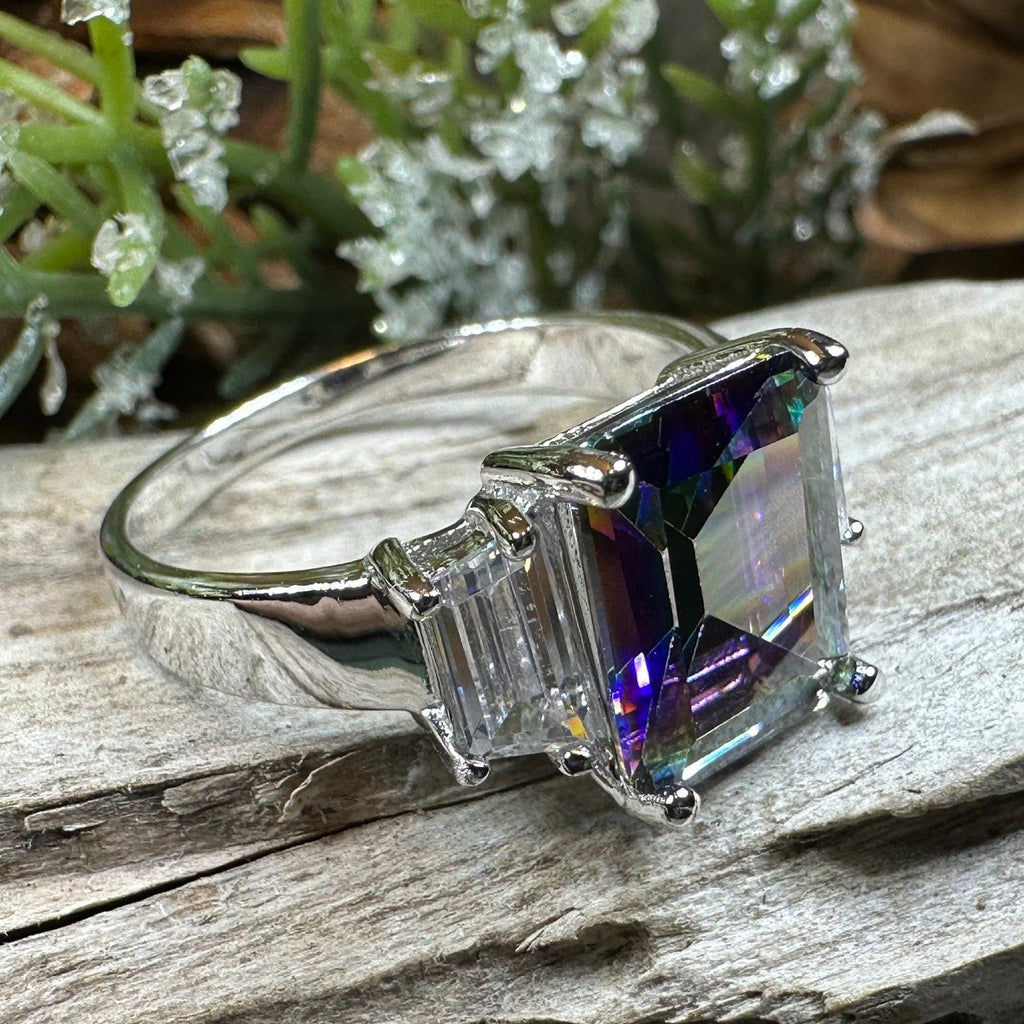 Lysander Mystic Topaz Ring