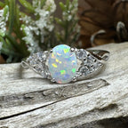Cressida Opal Celtic Ring