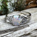 Cressida Opal Celtic Ring