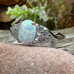 Cressida Opal Celtic Ring