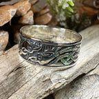Terrwyn Celtic Raven Ring