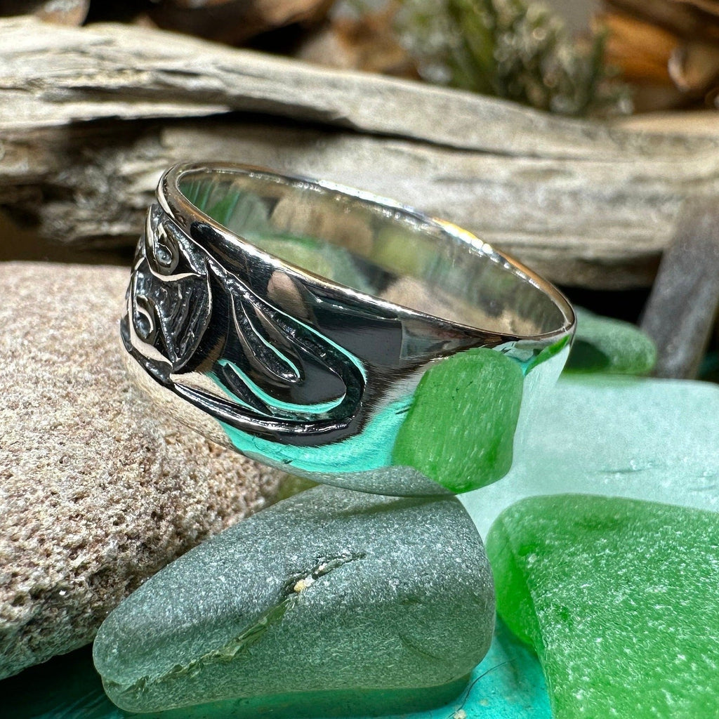 Terrwyn Celtic Raven Ring